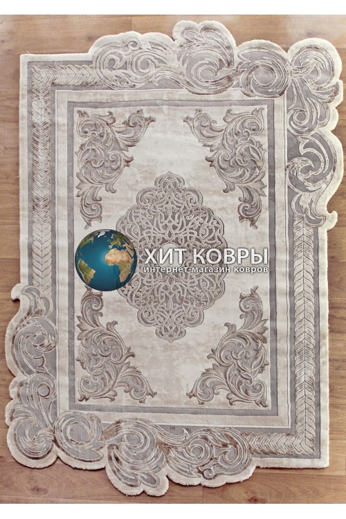 Турецкий ковер Safir 00856 Серый-коричневый